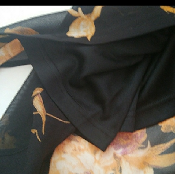 SHEER MAXI DRESS|FLORAL SHEER MAXI DRESS - Picture 5 of 8